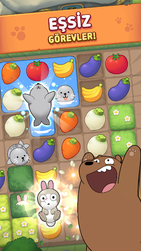 We Bare Bears: Match3 Repairs ekran görüntüsü