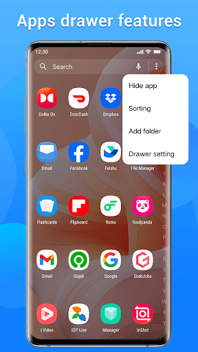 Super S10 Launcher, Galaxy S10 ekran görüntüsü