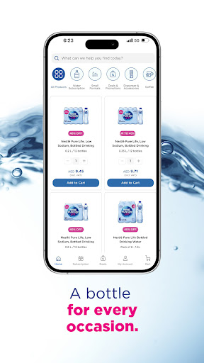 Nestlé Waters ekran görüntüsü