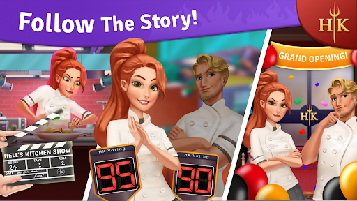 Hell's Kitchen: Match & Design ekran görüntüsü