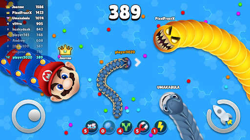 Snakes Zone .io: Battle Arena ekran görüntüsü