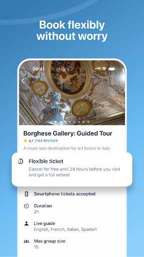 Tiqets - Museums & Attractions ekran görüntüsü