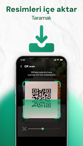 QRX: QR Kod ve Barkod Tarayıcı ekran görüntüsü
