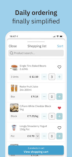 Clegg's Chilled Food Service ekran görüntüsü