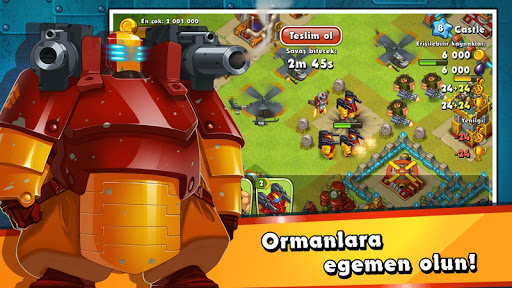 Jungle Heat: War of Clans ekran görüntüsü