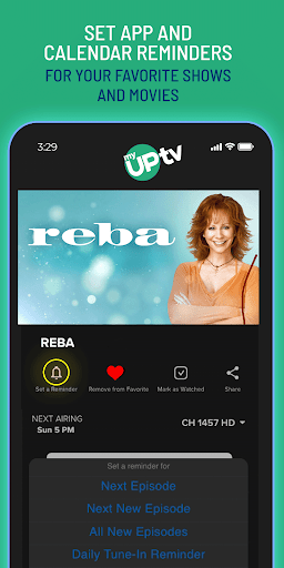 My UPtv ekran görüntüsü