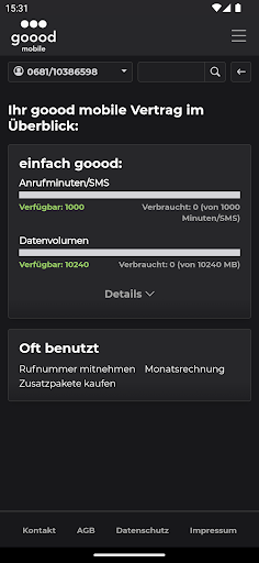 mein goood mobile ekran görüntüsü