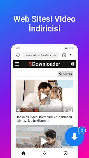 SDownloader - Video İndirici ekran görüntüsü