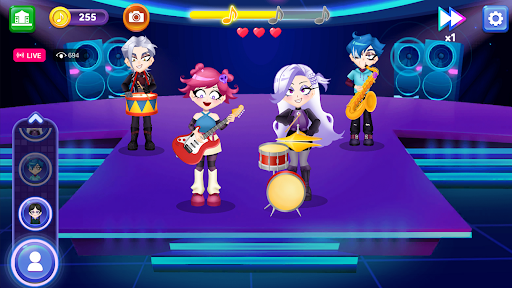 Fearlett Music Galaxy Beat ekran görüntüsü