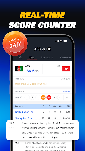 Cricket Score: Live Stats ekran görüntüsü