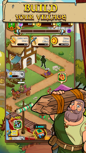 Royal Idle: Medieval Quest ekran görüntüsü