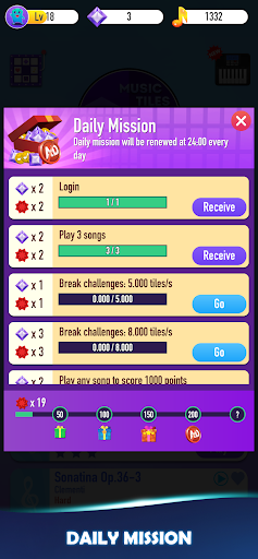 Music Tiles 2 - Fun Piano Game ekran görüntüsü