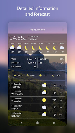 Weather Live Wallpapers ekran görüntüsü