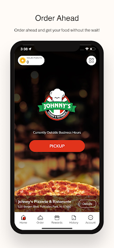 Johnny's Pizzeria Ristorante ekran görüntüsü