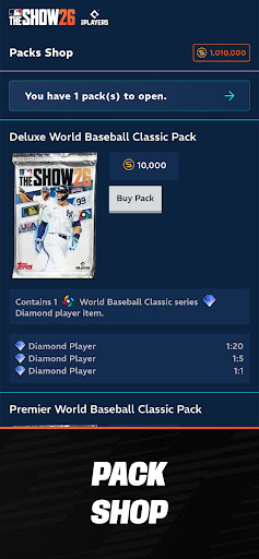 MLB The Show Companion App ekran görüntüsü