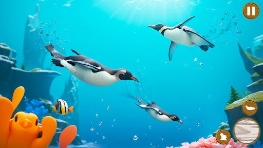 Arktik Penguen Yaşam Simülatör ekran görüntüsü