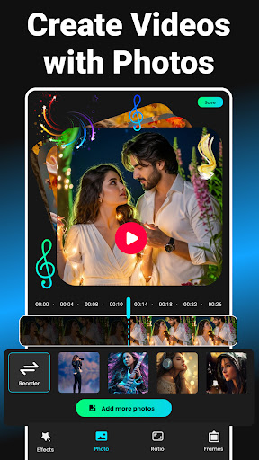 Photo Slideshow & Video Editor ekran görüntüsü