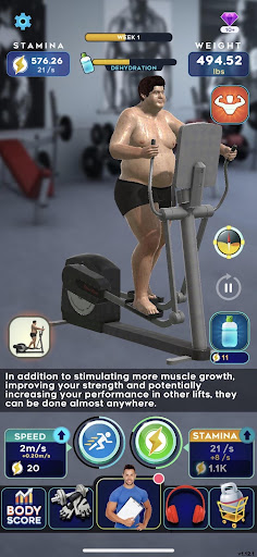 Idle Workout ! ekran görüntüsü