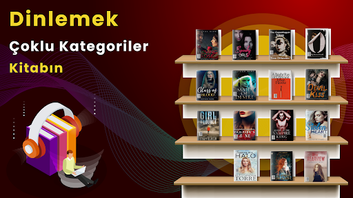 Sesli Kitaplar Uygulaması ekran görüntüsü