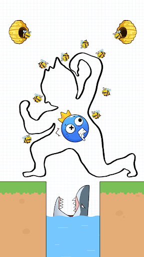 Rainbow Monster: Draw To Save ekran görüntüsü