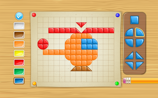 Kids Draw with Shapes Lite ekran görüntüsü