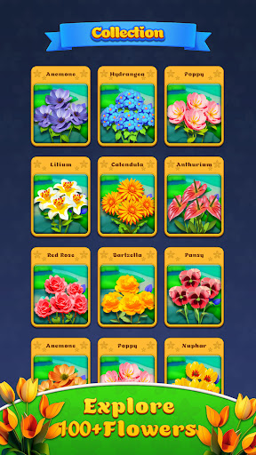 Flower Match-Blossom Triple ekran görüntüsü