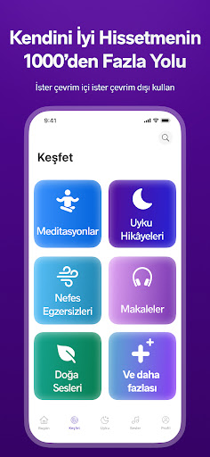Meditopia: Meditasyon, Uyku ekran görüntüsü