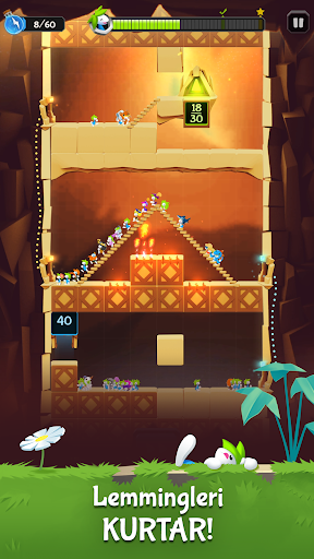 Lemmings: Resmi Oyun ekran görüntüsü