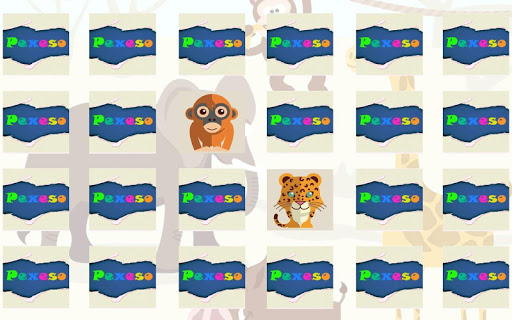 Pexeso for Kids ekran görüntüsü