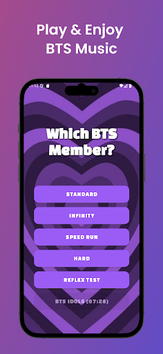 BTS Quiz ekran görüntüsü