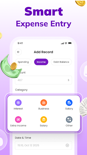 Money Tracker - Budget Note ekran görüntüsü
