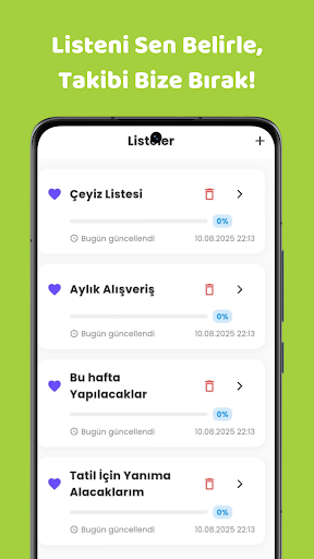 Turşu - Liste ve Rutin Planla ekran görüntüsü
