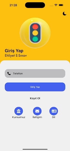 Ehliyet E-Sınav ekran görüntüsü