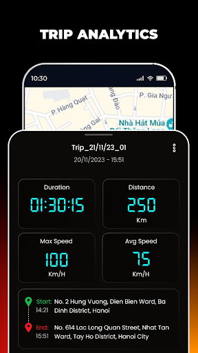 GPS Speedometer, Odometer App ekran görüntüsü