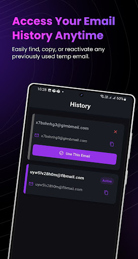 Temp Mail GG - Temporary Email ekran görüntüsü