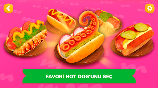 HotDog Yemek Simülasyon Oyunu ekran görüntüsü