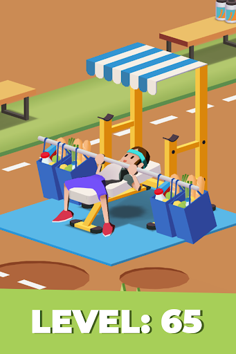 Idle Fitness Gym Tycoon - Game ekran görüntüsü