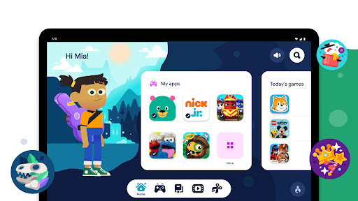 Google Kids Space ekran görüntüsü