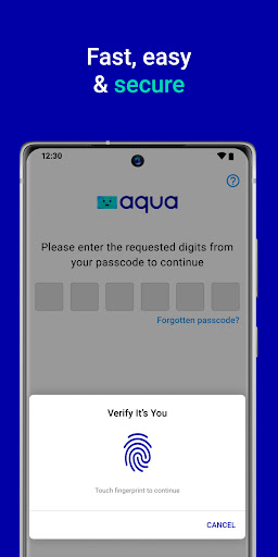 Aqua credit card ekran görüntüsü