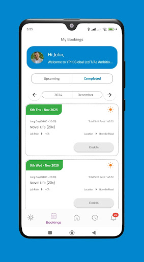Ambitious Healthcare App ekran görüntüsü