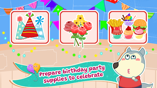 Wolfoo Birthday Party Planning ekran görüntüsü