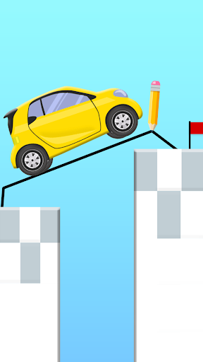 Draw 2 Bridge: Draw Save Car ekran görüntüsü