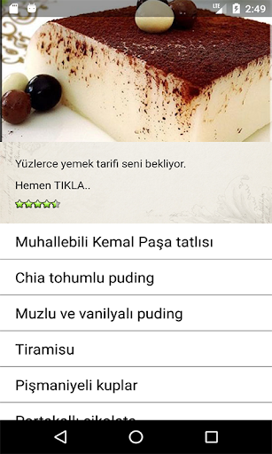 Tatlı Tarifleri Şerbetli Sütlü ekran görüntüsü