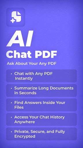 AI chat PDF - PDF Reader ekran görüntüsü