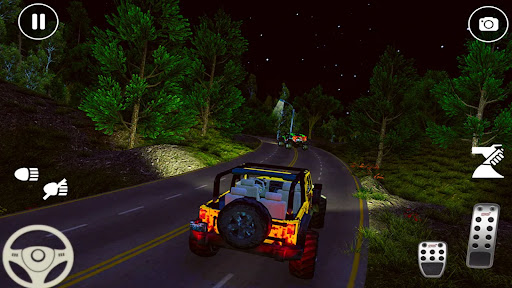 4x4 SUV driving simulator 2021 ekran görüntüsü