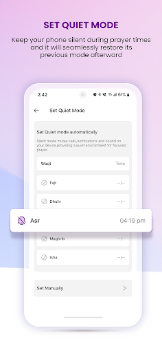 Prayer Alarm ekran görüntüsü