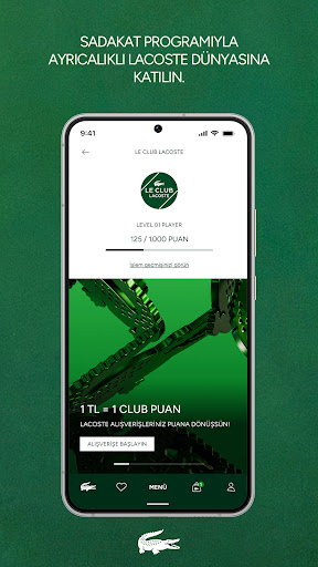 Lacoste - Online Alışveriş ekran görüntüsü
