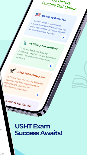 US History Practice Test ekran görüntüsü