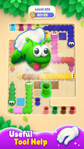 Wormmy Slither Puzzle ekran görüntüsü