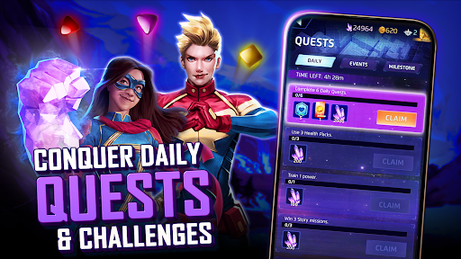 MARVEL Puzzle Quest: Hero RPG ekran görüntüsü